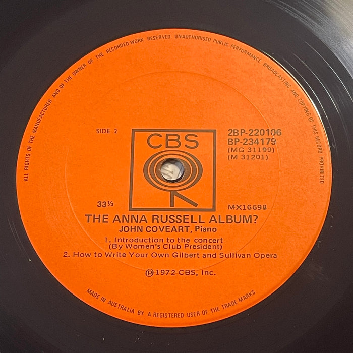 Anna Russell - The Anna Russell Album? (Vinyl 2LP)[Gatefold]