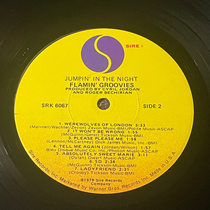 The Flamin' Groovies - Jumpin' In The Night (Vinyl LP)