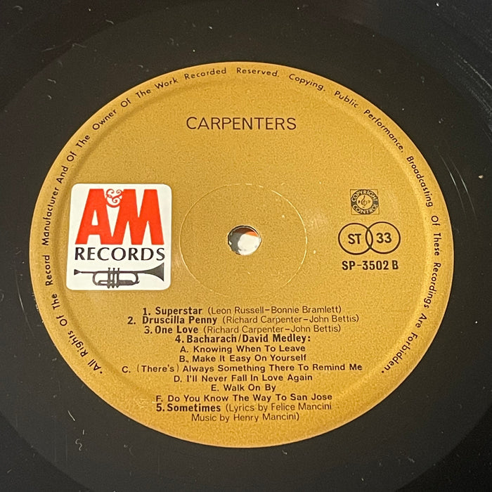 Carpenters - Carpenters (Vinyl LP)