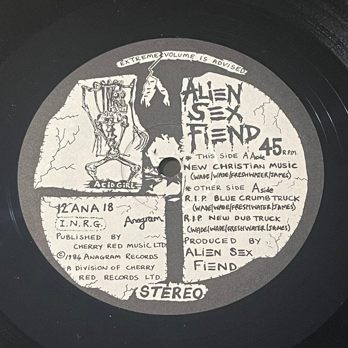 Alien Sex Fiend - R.I.P. / New Christian Music (12" Single)