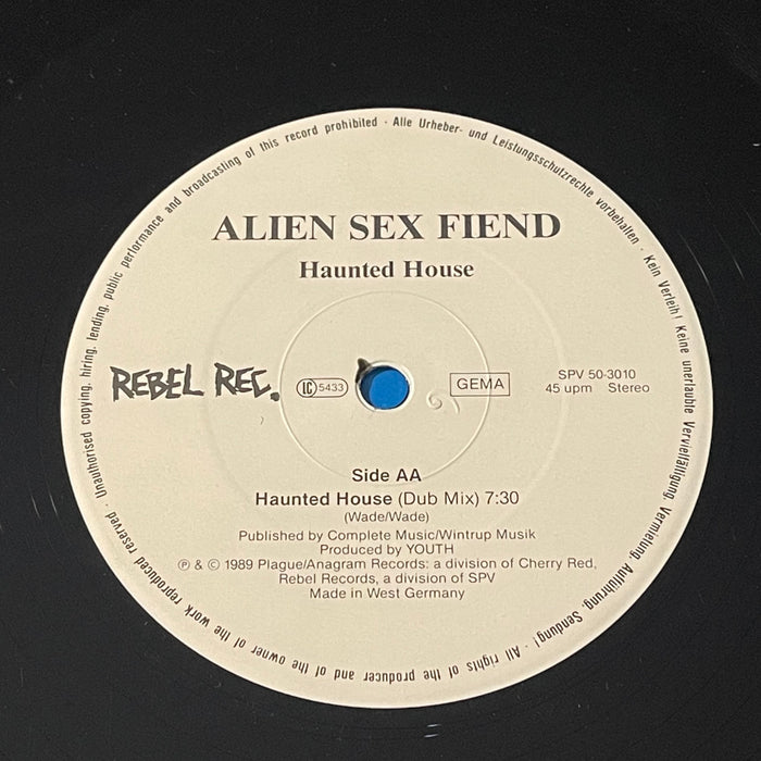 Alien Sex Fiend - Haunted House (12" Single)
