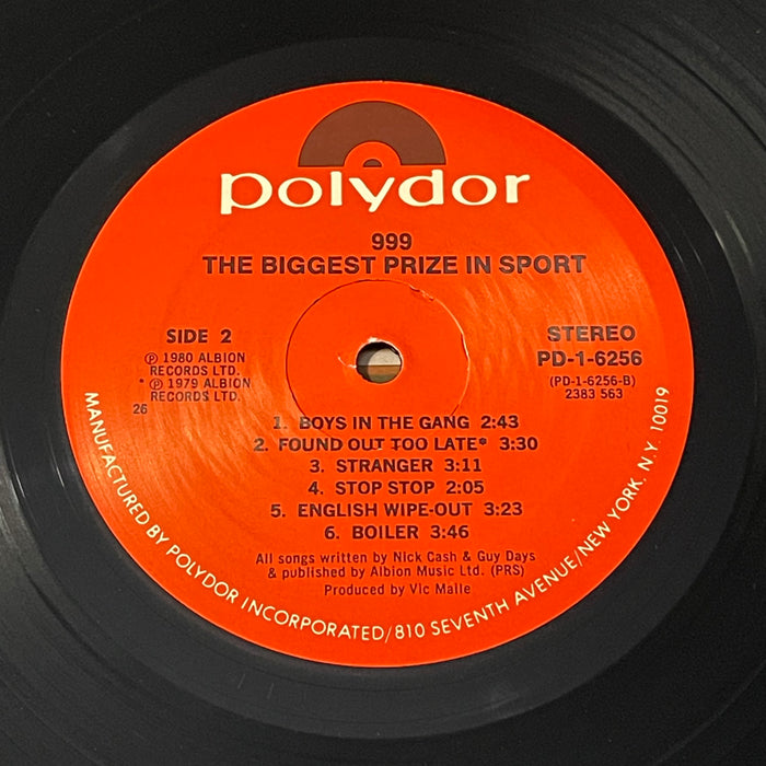 999 - The Biggest Prize In Sport (Vinyl LP)