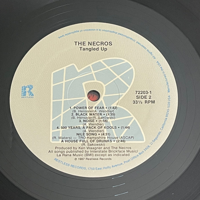 The Necros - Tangled Up (Vinyl LP)