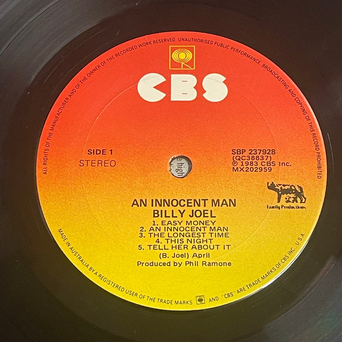 Billy Joel - An Innocent Man (Vinyl LP)