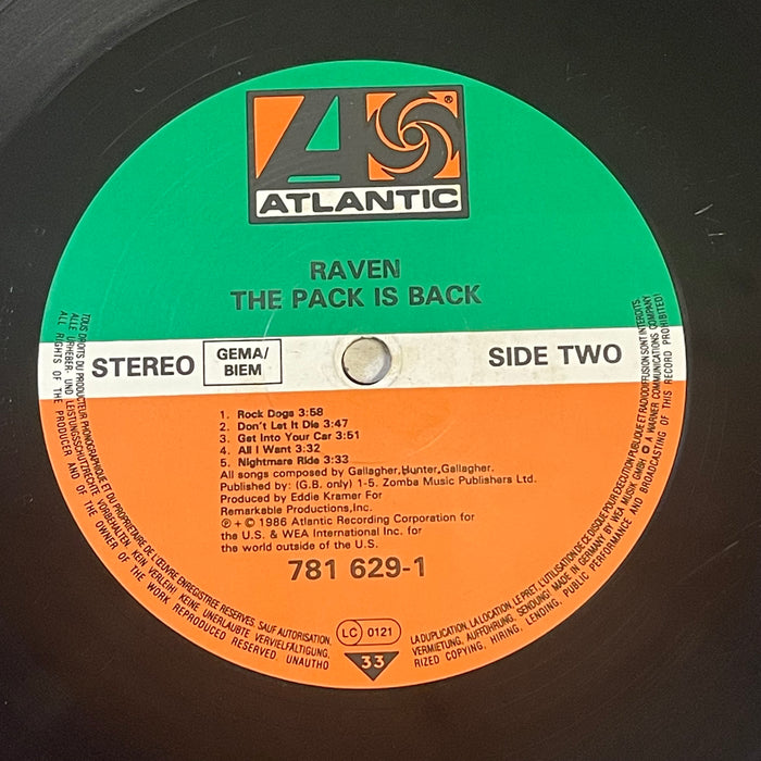 Raven - The Pack Is Back (Vinyl LP)