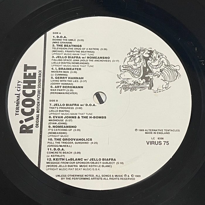 Various - Terminal City Ricochet - Original Motion Picture Soundtrack (Vinyl LP)