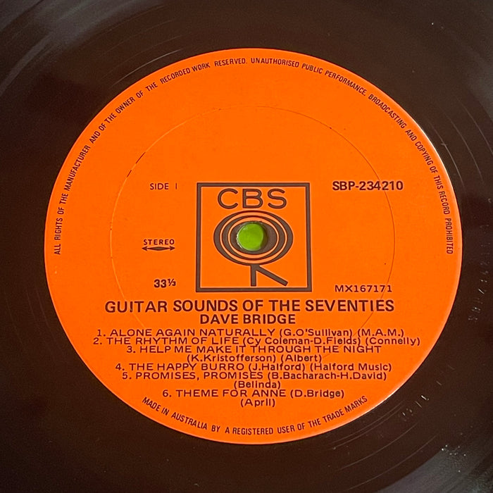 Dave Bridge - Guitar Sounds Of The Seventies (Vinyl LP)