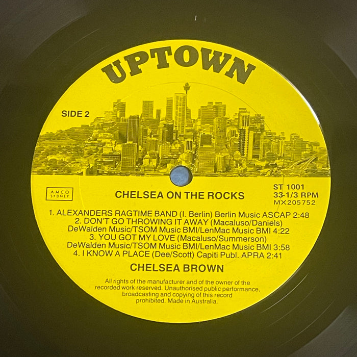 Chelsea Brown - Chelsea On The Rocks (Vinyl LP)