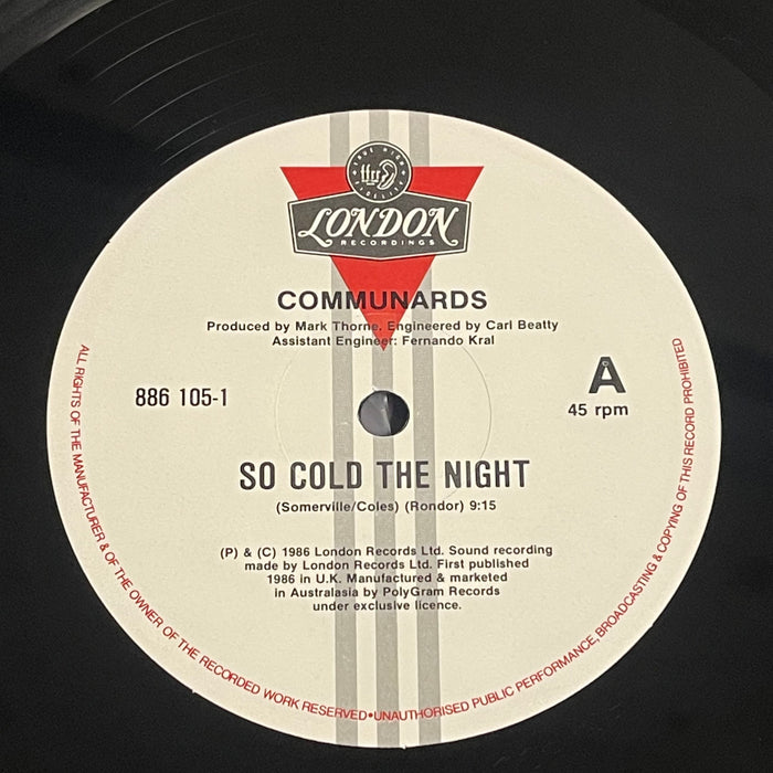 The Communards - So Cold The Night (12" Single)