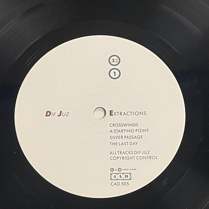 Dif Juz - Extractions (Vinyl LP)