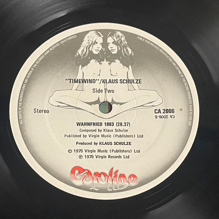 Klaus Schulze - Timewind (Vinyl LP)[Gatefold]