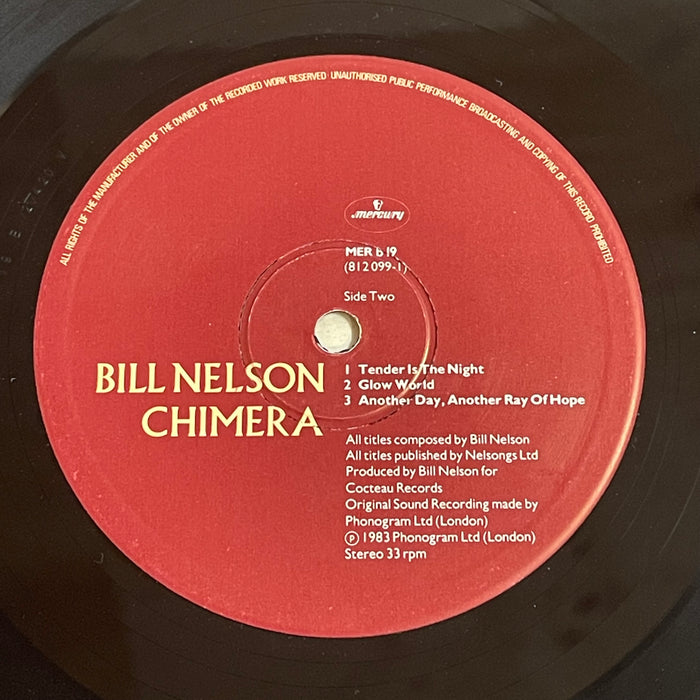 Bill Nelson - Chimera (Vinyl LP)