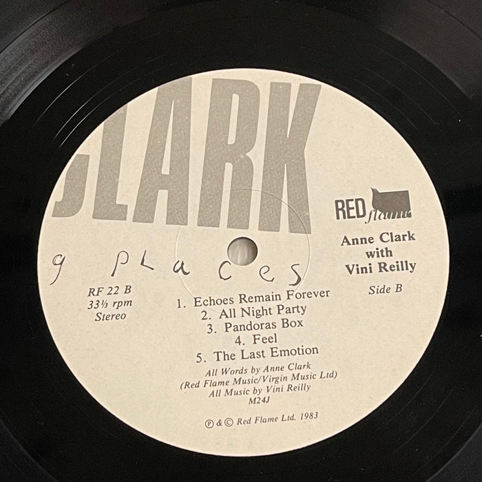 Anne Clark - Changing Places (Vinyl LP)