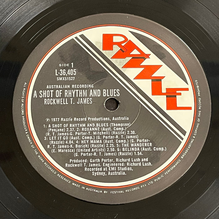 Rockwell T. James - A Shot Of Rhythm & Blues (Vinyl LP)