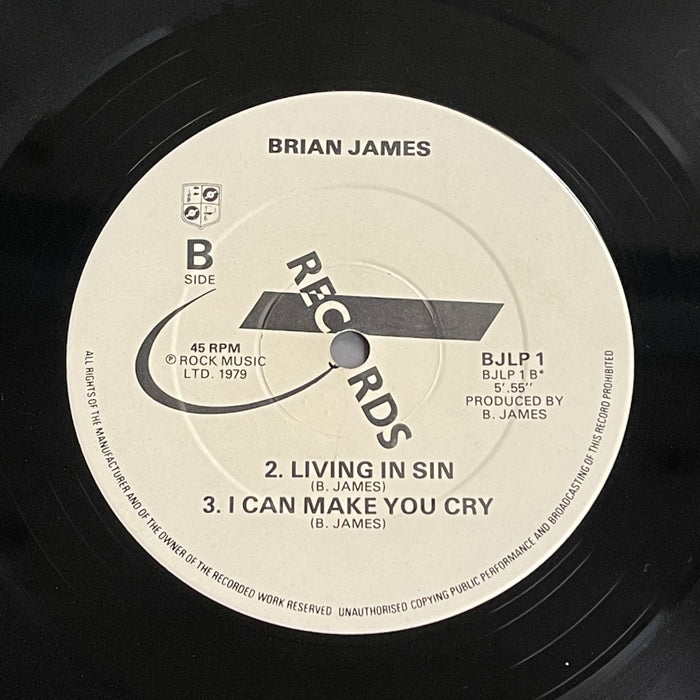 Brian James - Ain't That A Shame (12" Single)