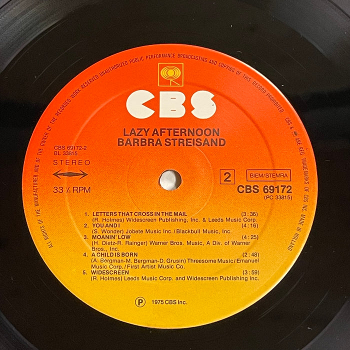 Barbra Streisand - Lazy Afternoon (Vinyl LP)[Gatefold]