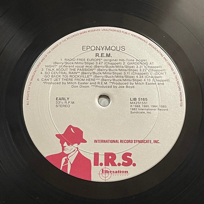 R.E.M. - Eponymous (Vinyl LP)