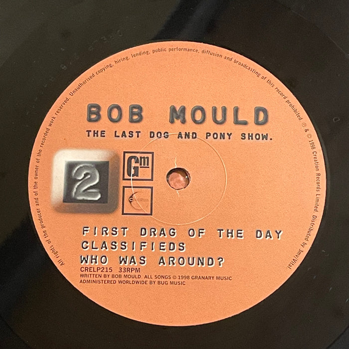 Bob Mould - The Last Dog And Pony Show (Vinyl 2LP)