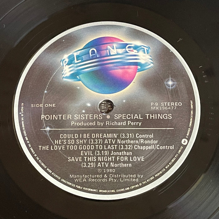 Pointer Sisters - Special Things (Vinyl LP)