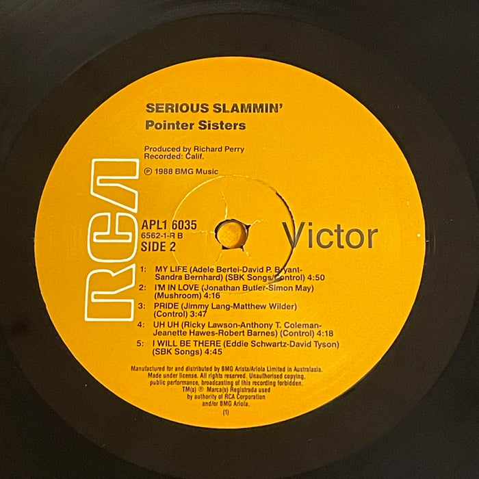 Pointer Sisters - Serious Slammin' (Vinyl LP)