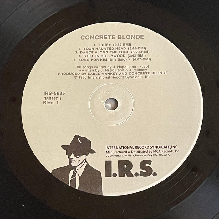 Concrete Blonde Concrete Blonde (Vinyl LP) — Record Exchange