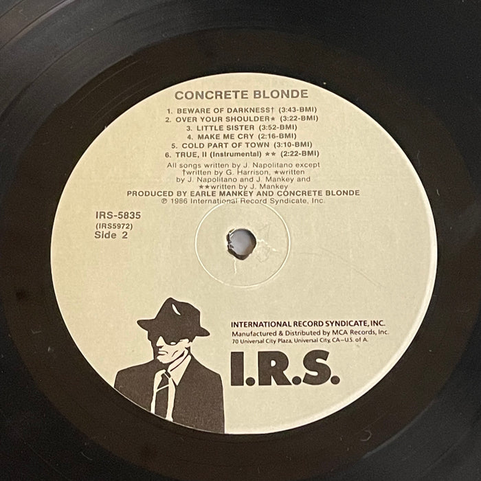 Concrete Blonde Concrete Blonde (Vinyl LP) — Record Exchange