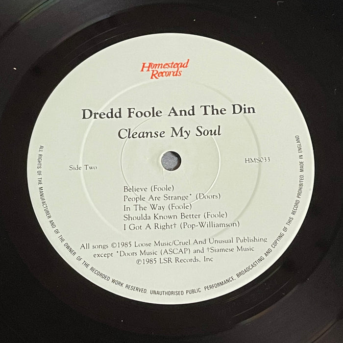 Dredd Foole And The Din - Eat My Dust, Cleanse My Soul (Vinyl LP)