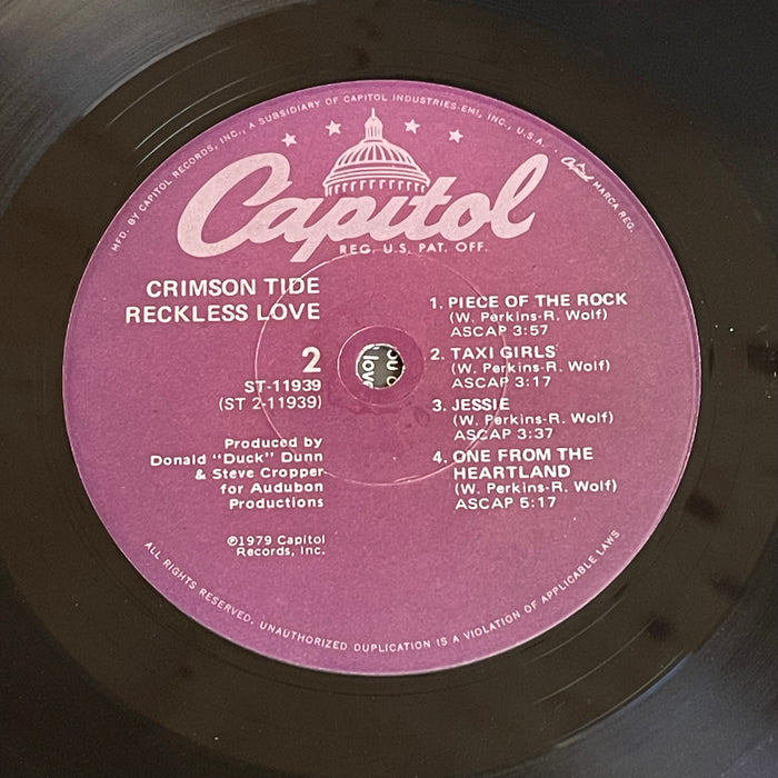 Crimson Tide - Reckless Love (Vinyl LP)