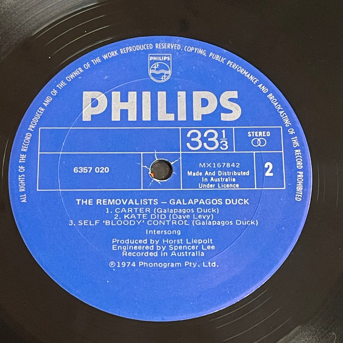 Galapagos Duck - The Removalists (Original Soundtrack)(Vinyl LP)[Gatefold]