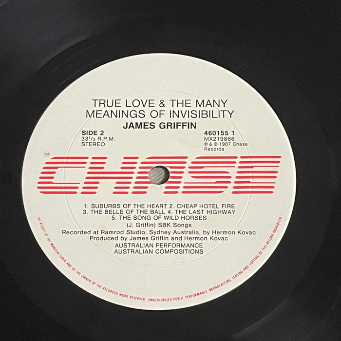 James Griffin - True Love & The Many Meanings Of Invisibility (Vinyl LP)