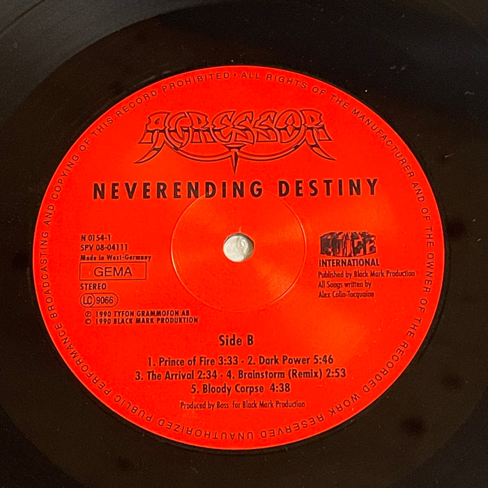 Agressor - Neverending Destiny (Vinyl LP)