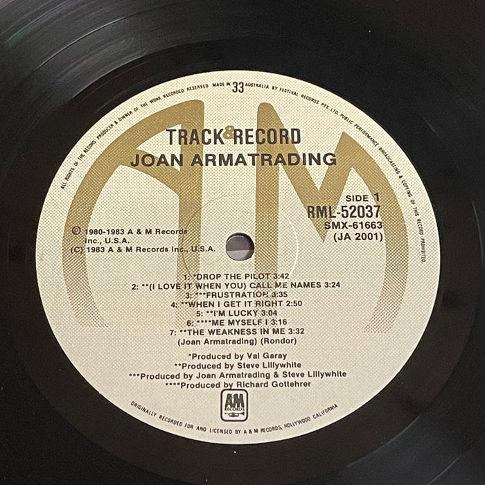 Joan Armatrading - Track Record (Vinyl LP)