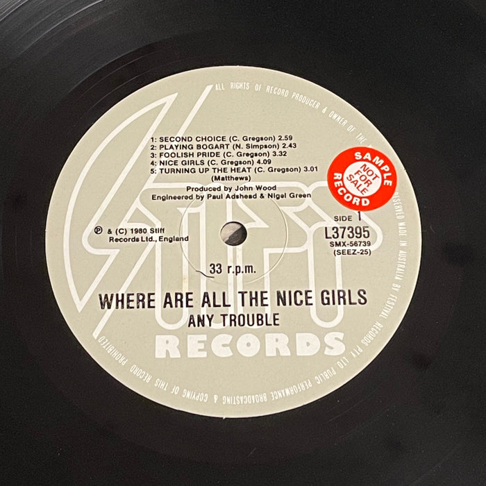 Any Trouble - Where Are All The Nice Girls? (Vinyl LP)