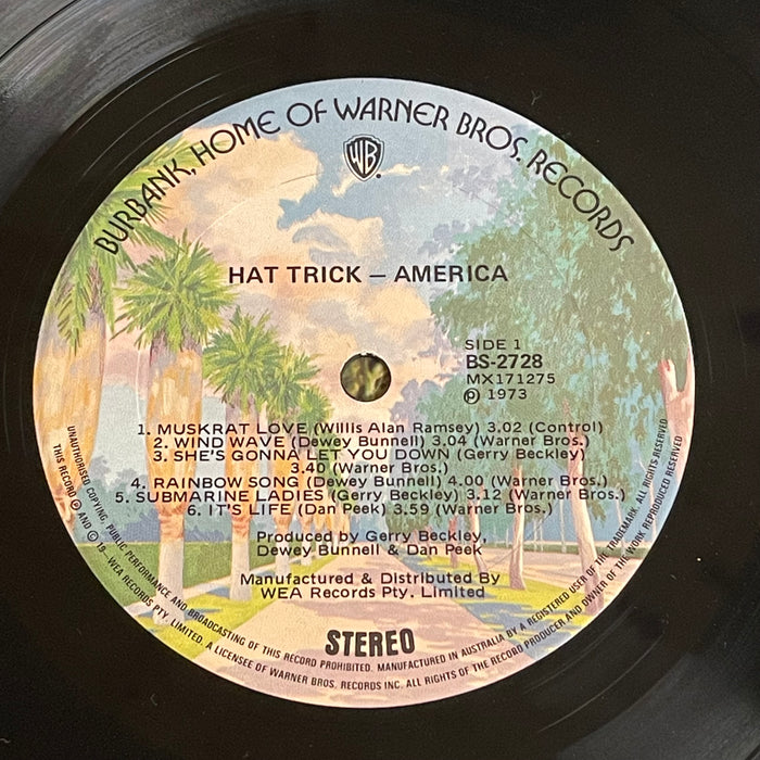 America - Hat Trick (Vinyl LP)[Gatefold]