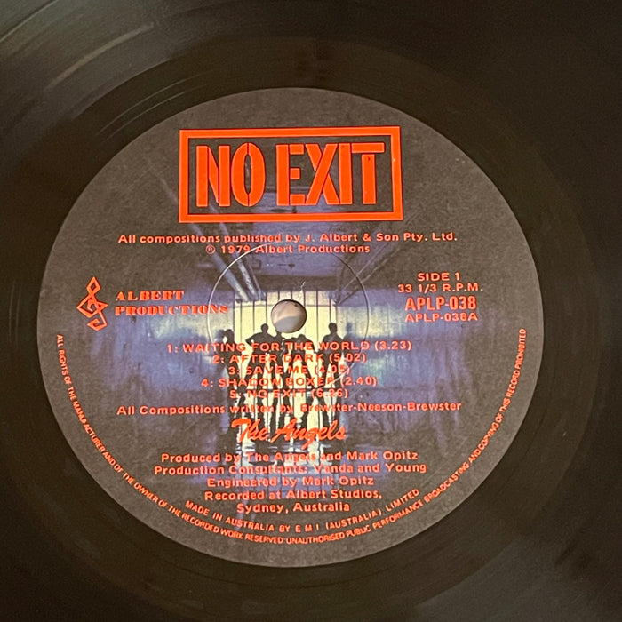 The Angels - No Exit (Vinyl LP)[Gatefold]