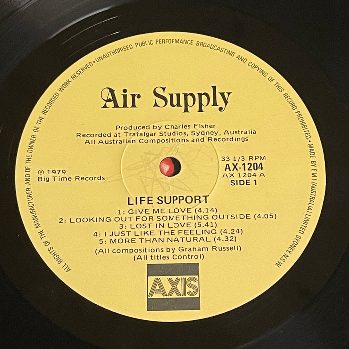 Air Supply - Life Support (Vinyl LP)
