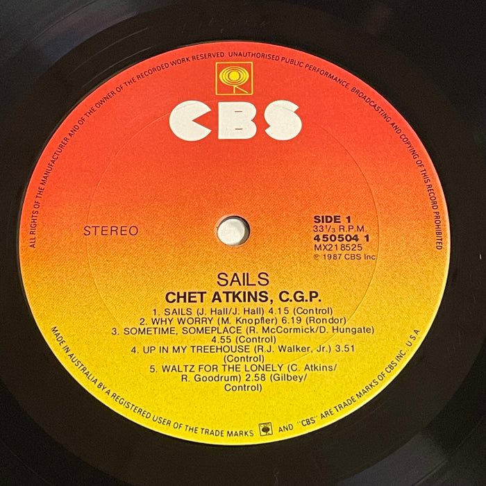 Chet Atkins - Sails (Vinyl LP)