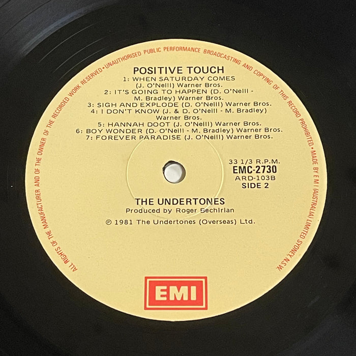 The Undertones - Positive Touch (Vinyl LP)