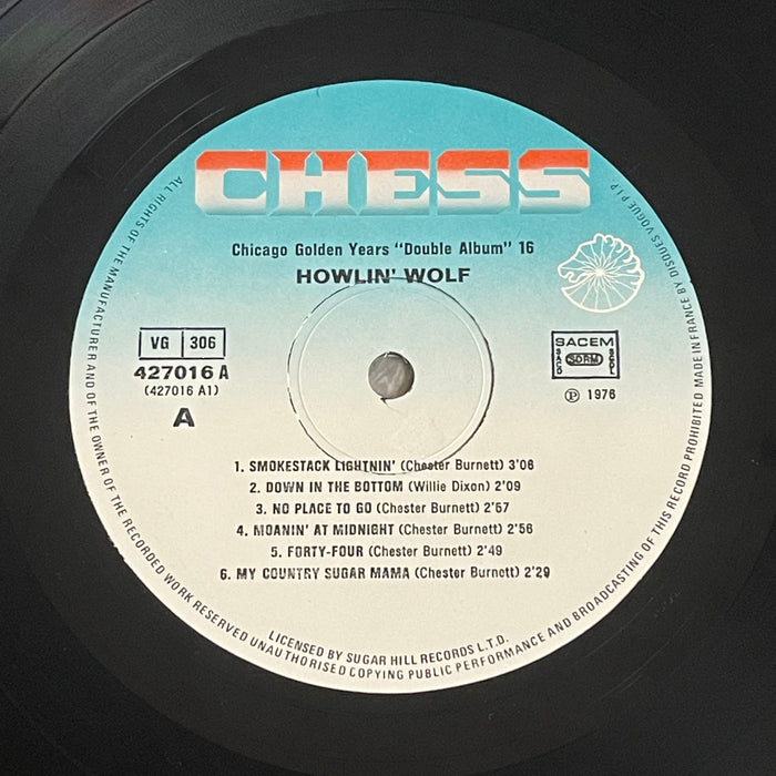 Howlin' Wolf - Chicago Golden Years "Double Album" 16 (Vinyl 2LP)[Gatefold]