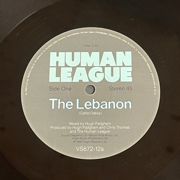 The Human League - The Lebanon (12" Single)