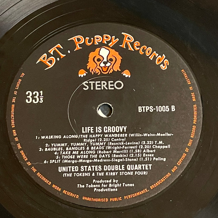 The U.S. Double Quartet - Life Is Groovy (Vinyl LP)