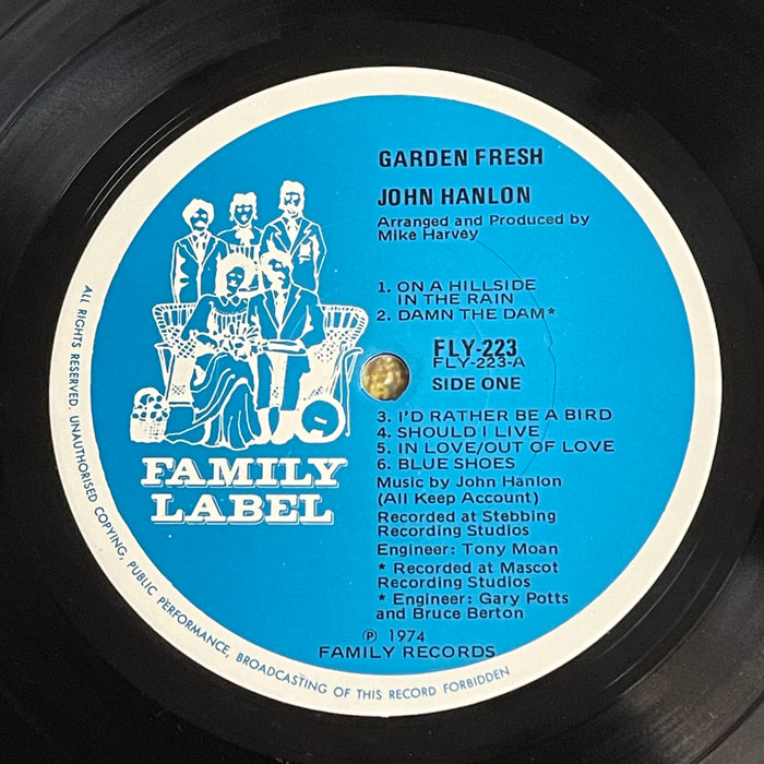 John Hanlon - Garden Fresh (Vinyl LP)[Gatefold]