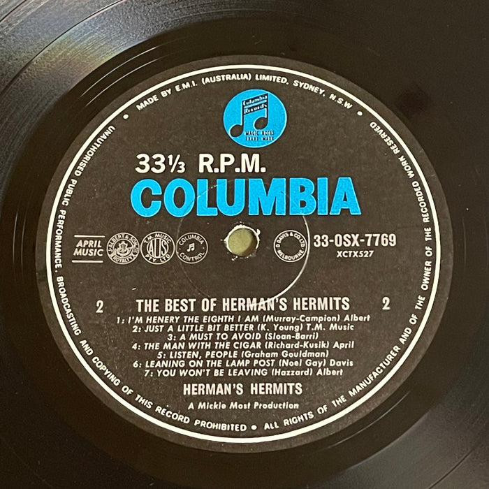 Herman's Hermits - The Best Of Herman's Hermits (Vinyl LP)