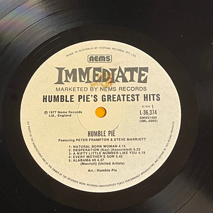 Humble Pie - Greatest Hits (Vinyl LP)