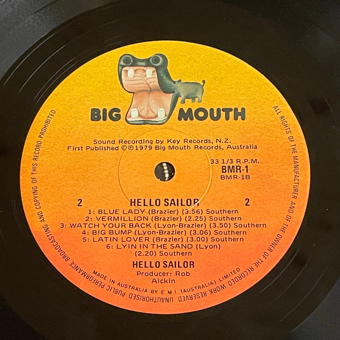 Hello Sailor - Hello Sailor (Vinyl LP)