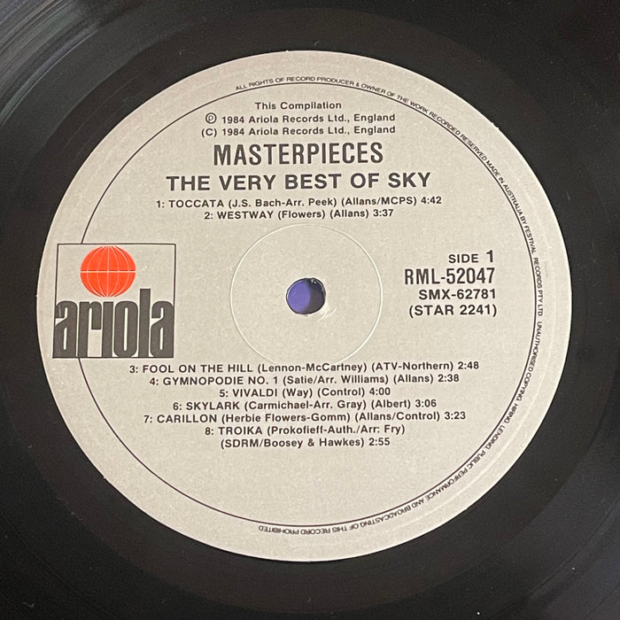 Sky - Masterpieces - The Very Best Of Sky (Vinyl LP)[Gatefold]