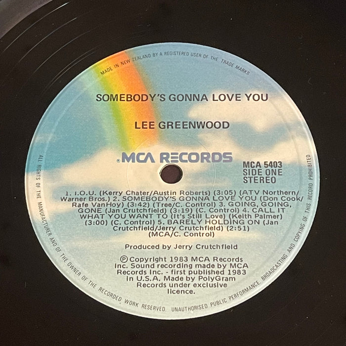 Lee Greenwood - Somebody's Gonna Love You (Vinyl LP)