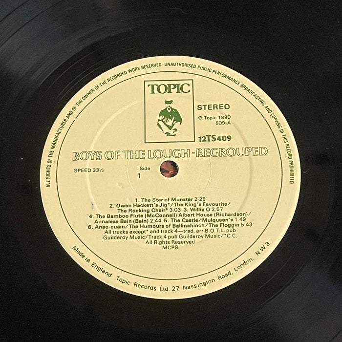 The Boys Of The Lough - Regrouped (Vintl LP)