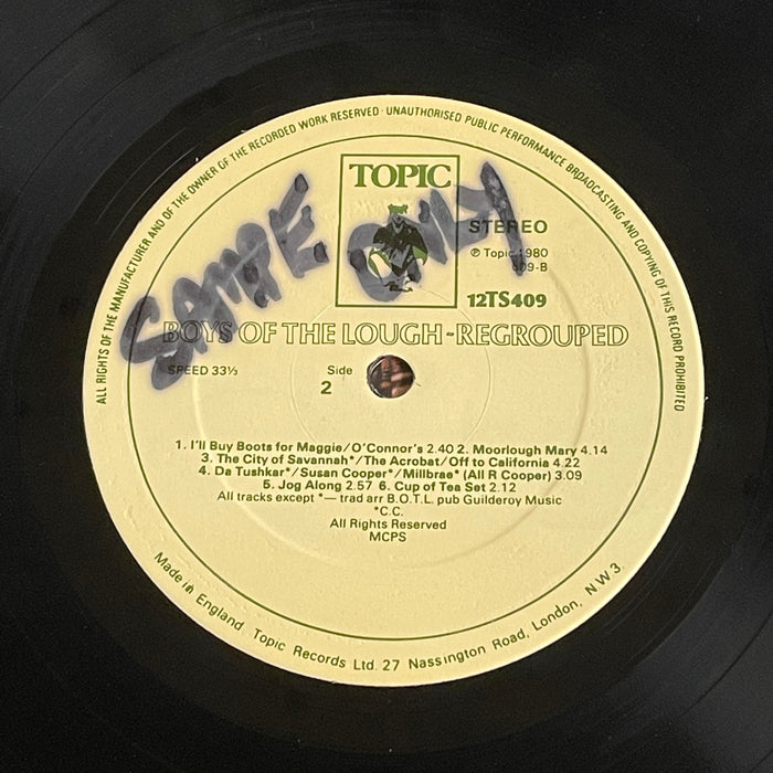 The Boys Of The Lough - Regrouped (Vintl LP)