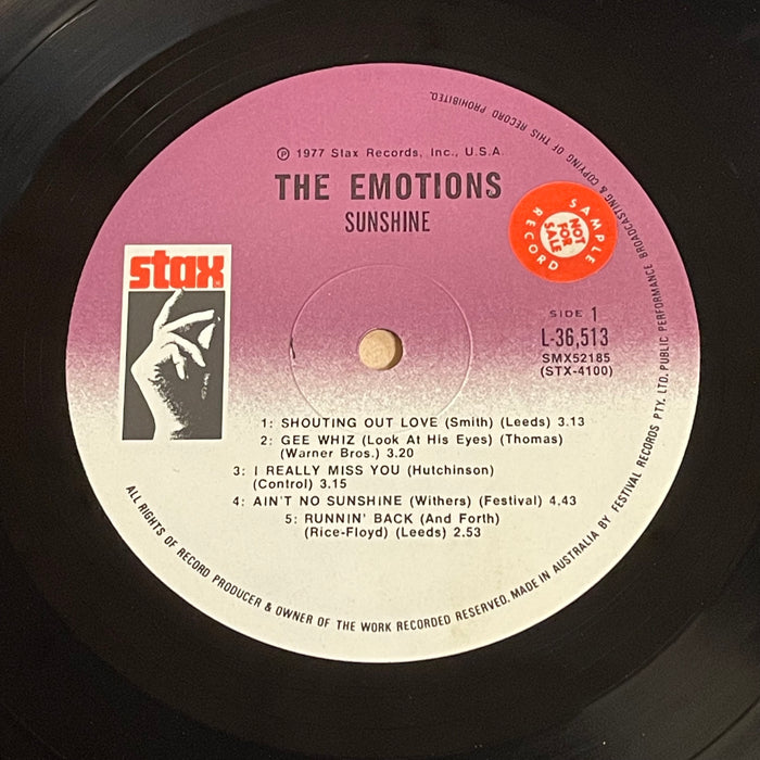 The Emotions - Sunshine (Vinyl LP)